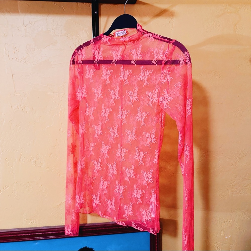 Free people lady Lux lace shirt - rare find